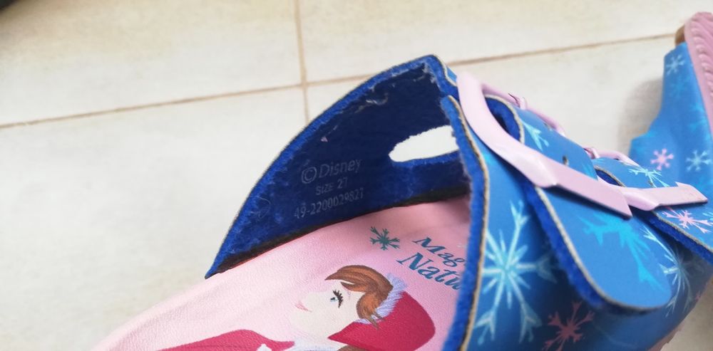 Детски летни чехли Disney Анна и Елза