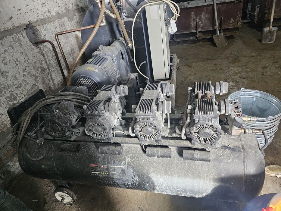 Компрессор  тэн ресивер 200 литров