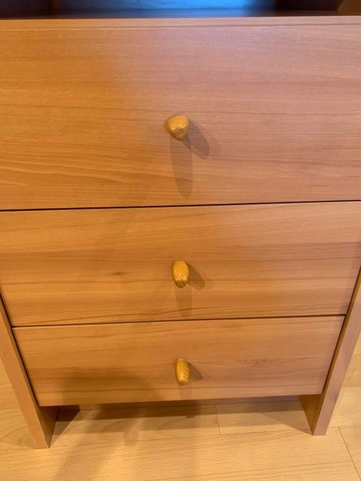 Vand birou si scaun din piele