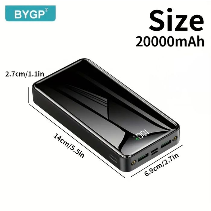 Baterie Externa BYGP 20000mAh ,Noua.