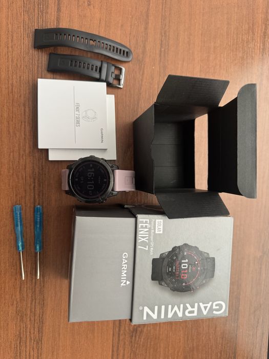 GARMIN FENIX 7 Solar (premium multisport gps watch)