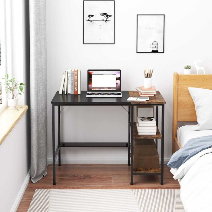 ПРОМОЦИЯ Бюро с рафтове – 100 х 60 см с ПДЧ плот – CXYM-PB001A-100