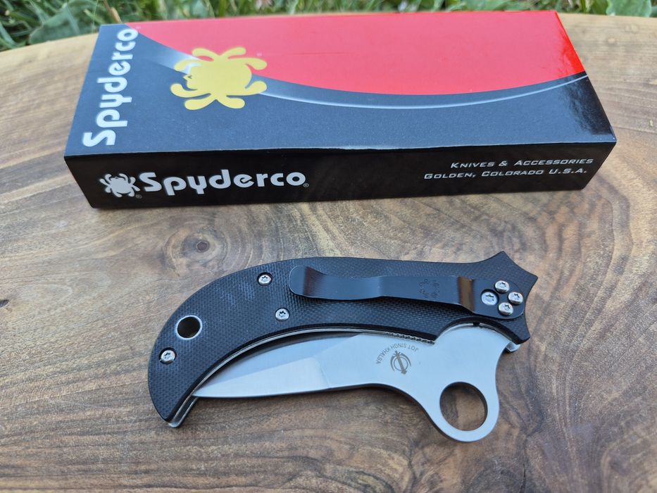 Сгъваем нож Spyderco Jot Singh Khalsa SC40