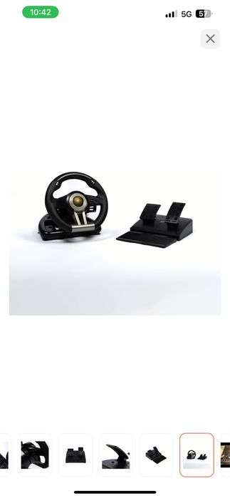 Игровой контроллер/руль PXN V3 черный