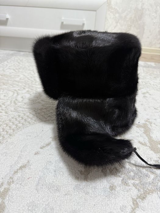 Норковая шапка ушанка