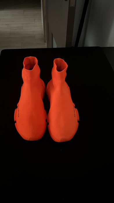 Balenciaga Speed 2.0 Sneaker - Neon Orange