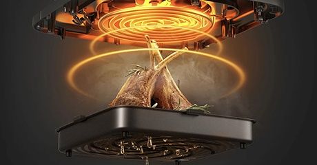 Аэрогриль гриль фритюрница Xiaomi Smart Air Fryer 6.5 (Black)