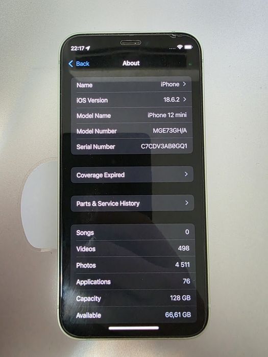 Iphone 12 mini 128gb.