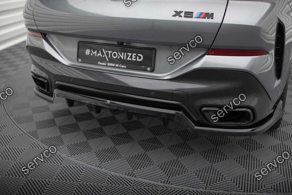 Prelungire bara spate Bmw X6 G06 M-Pachet 2019- v5 - Maxton Design