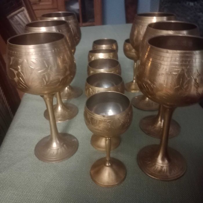 Бокал из мельхиора