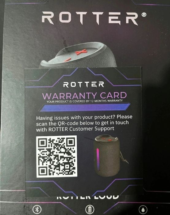 Boxa Bluetooth Rotter