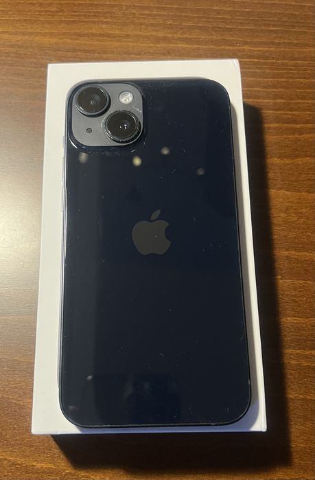 iphone 14 тъмносин/midnight blue 128 GB 100 % батерия пълен комплект