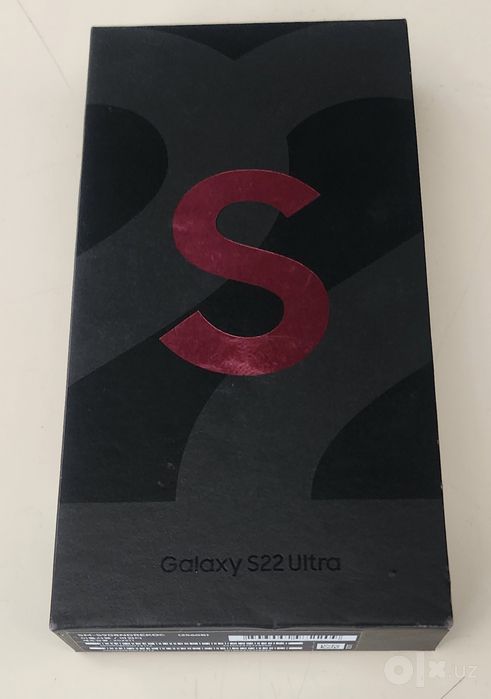Samsung S22 Ultra Ideal holatda karobka dakument  256/12