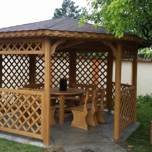 Vand foisoare de gradina pergole terase 5x5