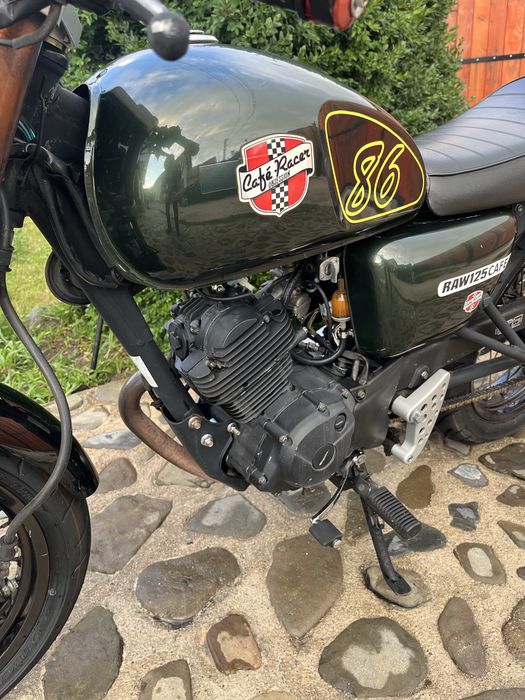 ‼️Vand‼️Motocicleta Hanway Raw125 2016 1200km “Noua” Cafe Racer (Benelli,Keeway,Yamaha,Honda)