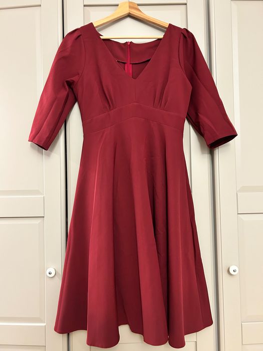 Rochie bordo măsura 38