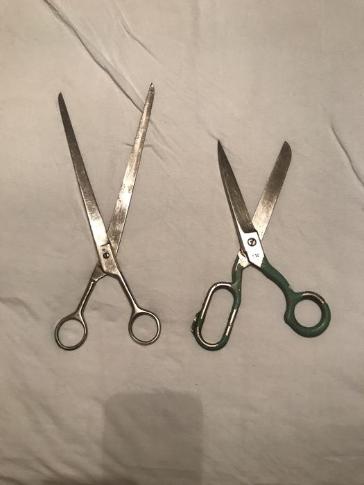 Продаю ножницы б/у СССР портновские и с длинными лезвиями