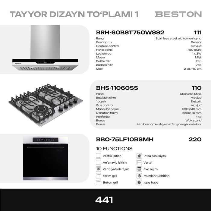 Кухонная Техника BESTON От официального дилера  доставка по городу