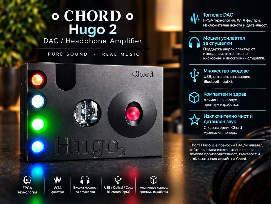CHORD Hugo 2 DAC, Preamp & Headphone Amp
