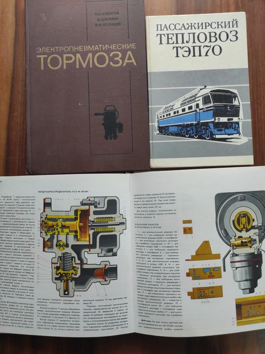 Тепловоз. Книги.