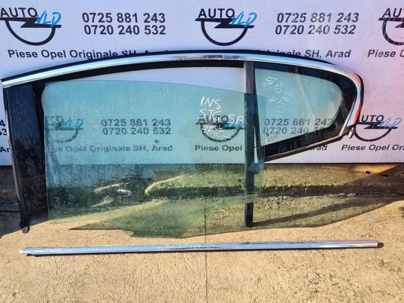 Rama cu geam fix cheder crom Opel Insignia A
