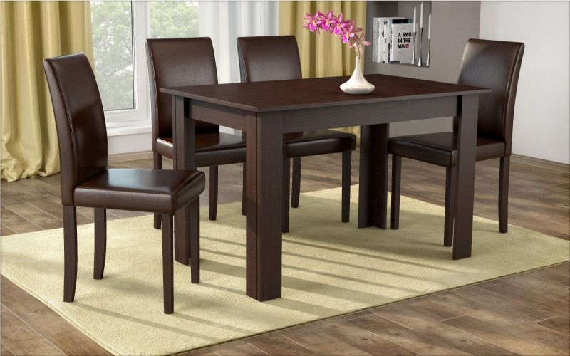 Трапезна маса от Виденов - сглобена 120/75/75