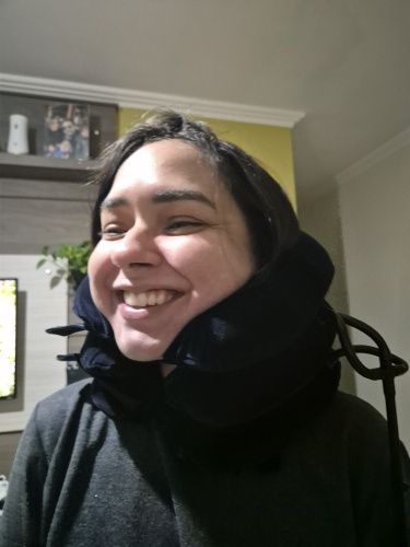 Надувная вытяжка шеи лечение грыжа протрузия остеохондроз корсет ворот