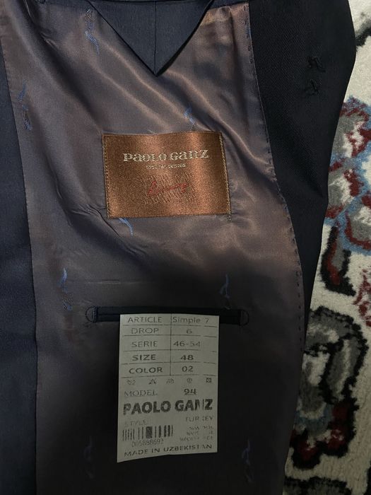 Кастюм шим тёмний синий 48 размер