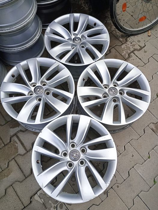 4 jante aliaj 5x120 R18 originale Opel insignia