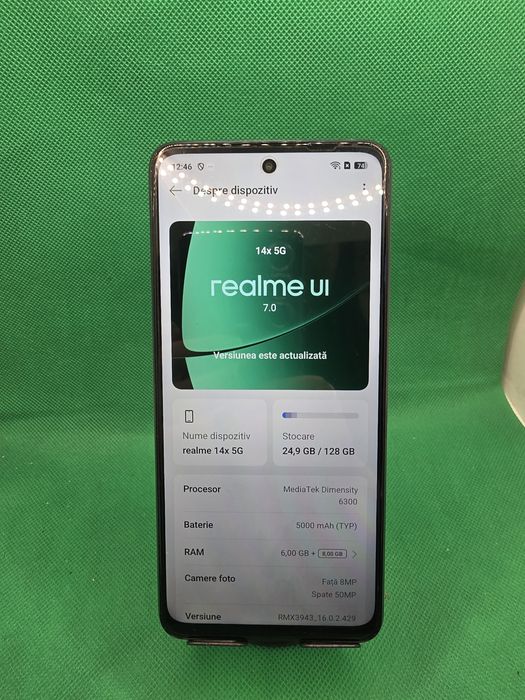 Realme 14X 5G 128/6GB•Amanet Lazar Crangasi •43943