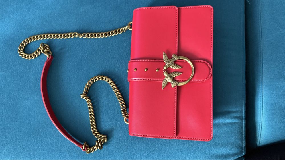 Чанта Pinko в червено