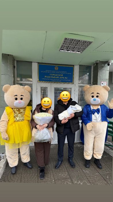 Прокат мишки зайчики от 5000т