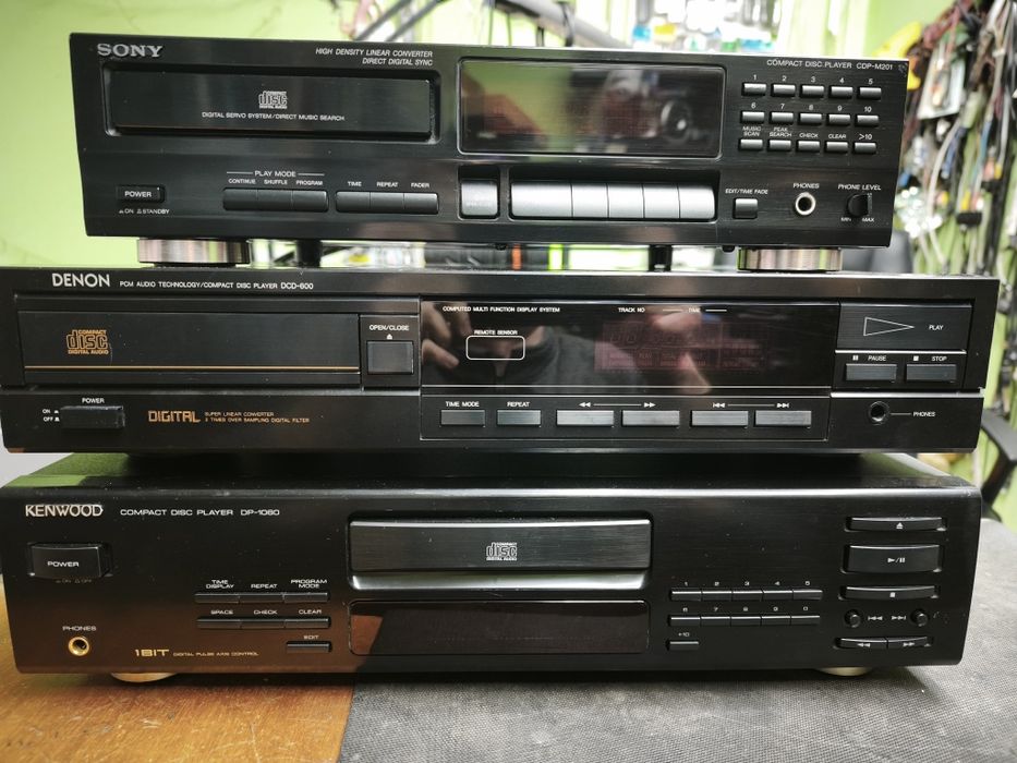 CD Kenwood  Sony Denon