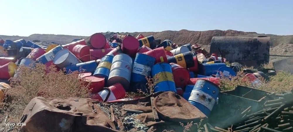 Бочки под масел б/у