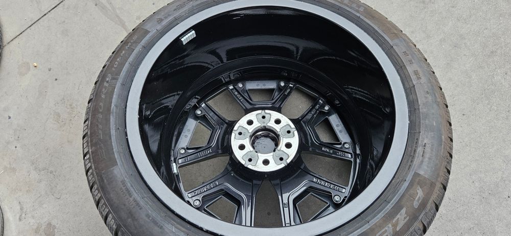 Jante Roti BMW seria 5 G60 G61 i5 M pachet 2 dimensiuni / echipare iarna DOT 2024 Pirelli Winter cu steluță / 275 40 19 - 245 45 19