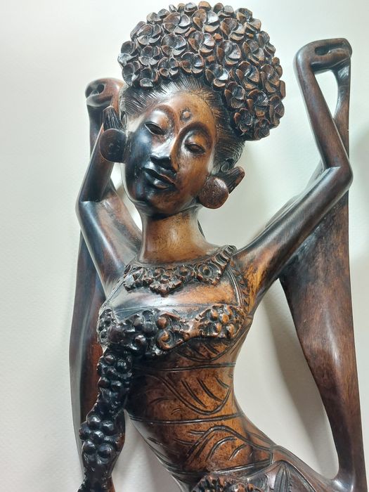 Statuetă lemn Dansatoare Bali