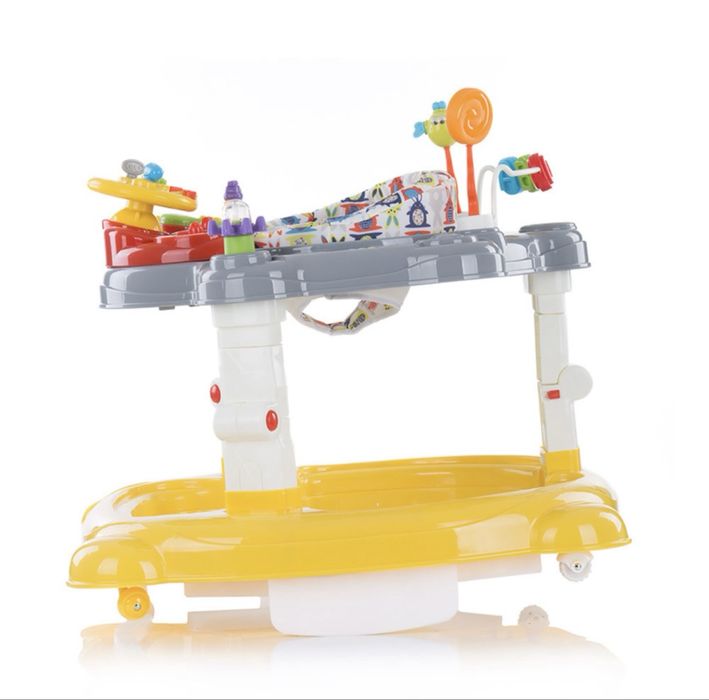 CHIPOLINO Проходилка 4в1 Джоя Лукс зайчета