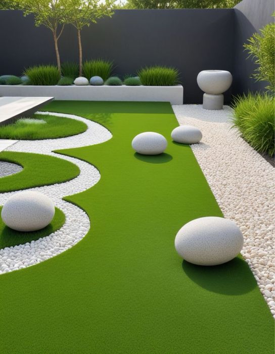 Suniy chim искусственный газон первый рук