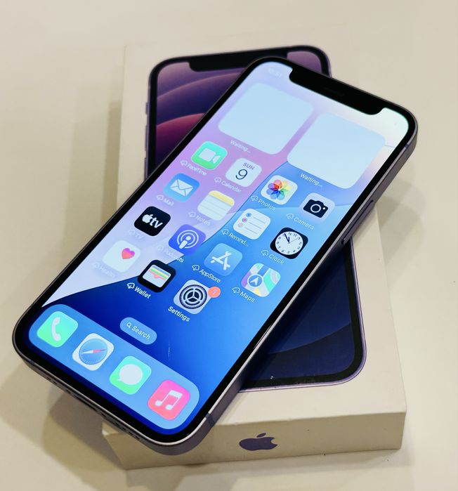 Apple iPhone 12 mini 128 GB Purple Перфектен !