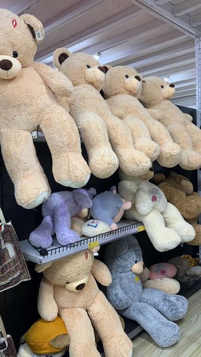 Голямо плюшено Мече за подарък, Голяма плюшена Мечка, Голям Мечок