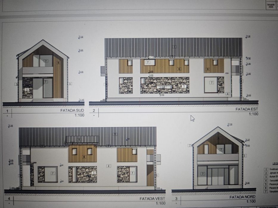Vânzare teren cu autorizație de construire pt 2 case, Jucu de Mijloc