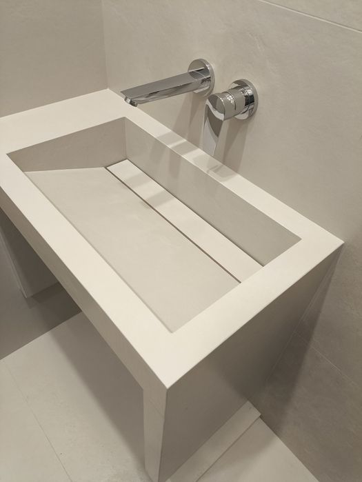 Раковина из керамогранита