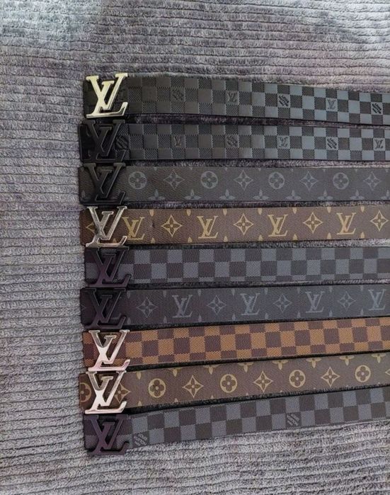 |4+1gratis|Curea LV Louis Vuitton din piele  barbati si femei