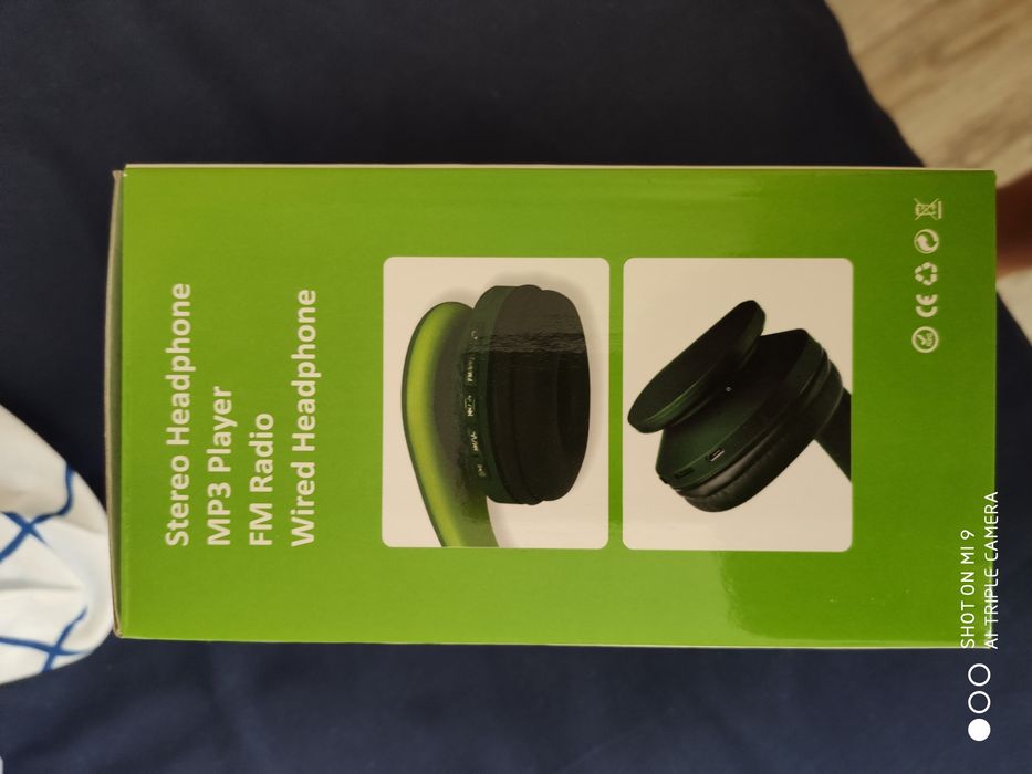 Чисто нови безжични слушалки wireless