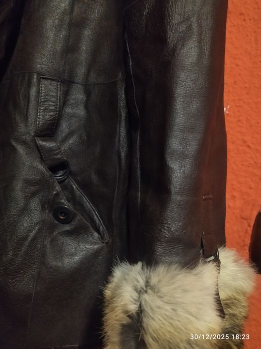 Кожено палто естествена кожа