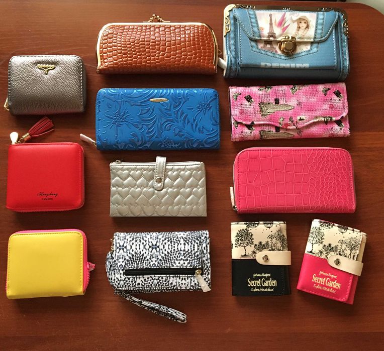 женские кошельки