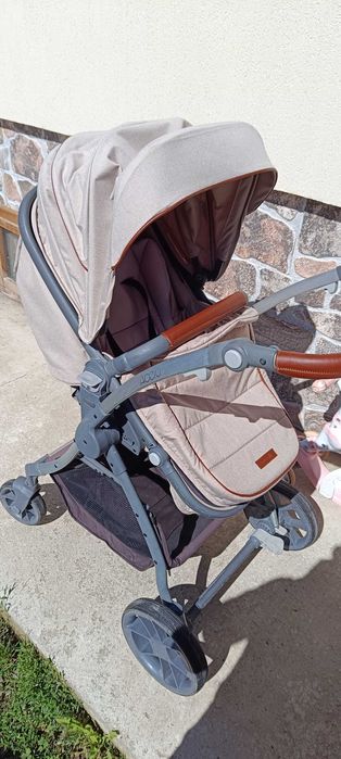 Carucior transformabil 3in1 Coccolle Acero Bej