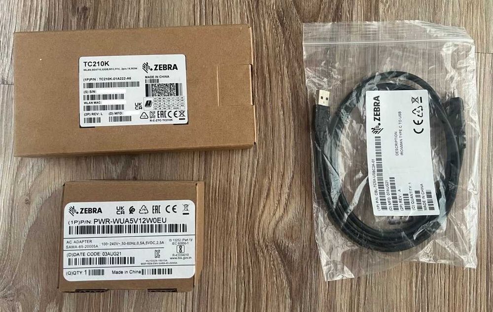 ТСД Терминал сбора данных Zebra TC210K-01A222-A6