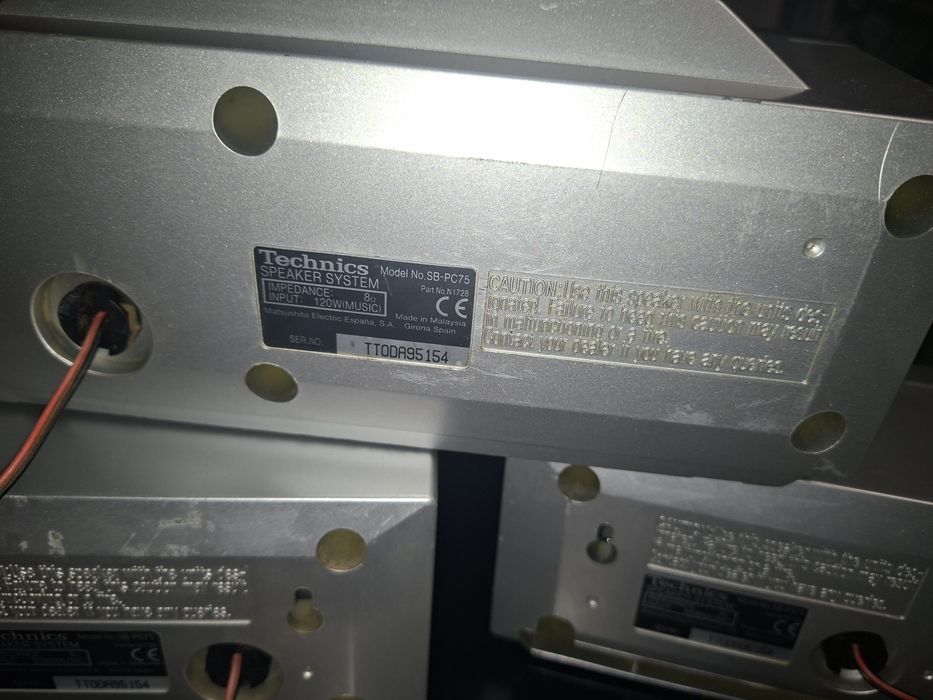 Sistem boxe Technics, SB-PC75 + 2 sateliți SB-PS75