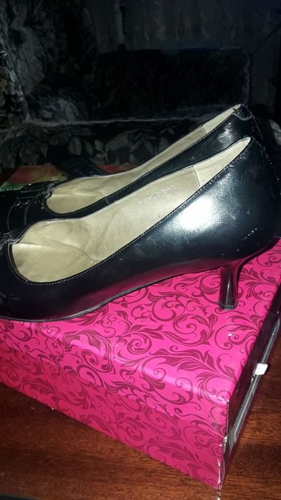 Туфли кожаные р.38